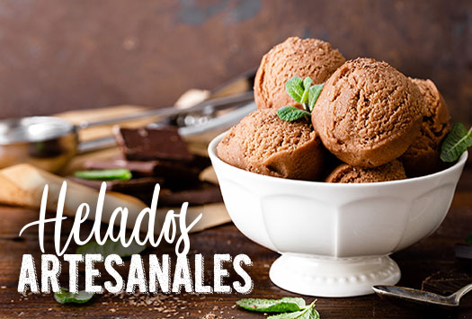 HELADOS ARTESANALES Y POSTRES HELADOS