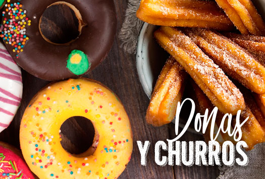 DONAS Y CHURROS