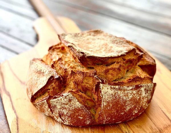 Pães com fermentação natural