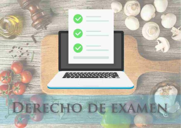 Derecho de examen - renovación